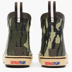 Kids XTRATUF Kids Ankle Deck Boots|Sport Fishing|Kids' Mossy Oak® Bottomland Ankle Deck Boot