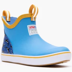 Kids XTRATUF Kids Ankle Deck Boots|Sport Fishing|Kids' Salmon Sisters Ankle Deck Boot