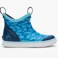 Kids XTRATUF Kids Guy Harvey Collection|Kids Ankle Deck Boots|Little Kids Ankle Deck Boot Guy Harvey