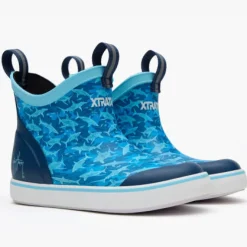 Kids XTRATUF Kids Guy Harvey Collection|Kids Ankle Deck Boots|Little Kids Ankle Deck Boot Guy Harvey