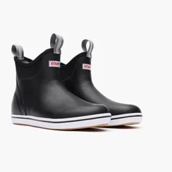 XTRATUF Sport Fishing|Deck Boots|Men's 6 in Ankle Deck Boot