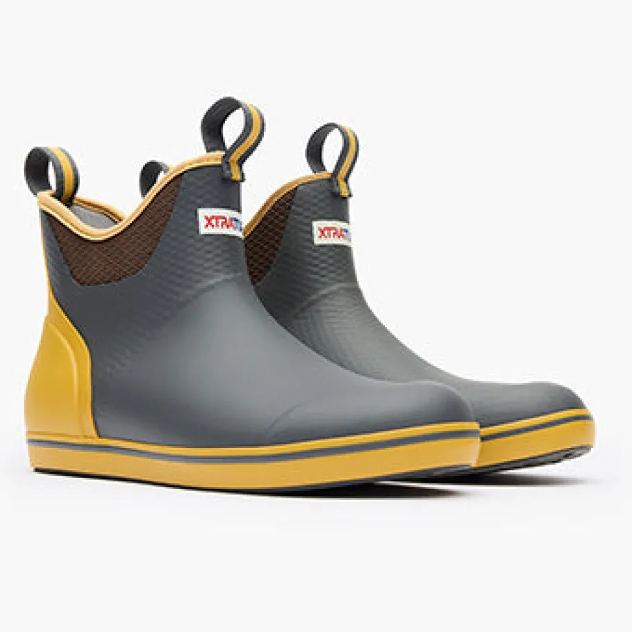 XTRATUF Sport Fishing|All Boots|Men's 6 in Ankle Deck Boot