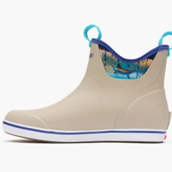 XTRATUF Sport Fishing|All Boots|Men's 6 in Ankle Deck Boot Guy Harvey