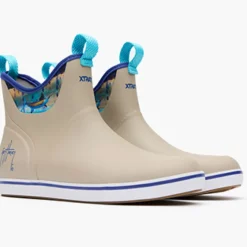 XTRATUF Sport Fishing|All Boots|Men's 6 in Ankle Deck Boot Guy Harvey