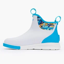 XTRATUF Work|Sport Fishing|Men's 6 in Ankle Deck Boot Sport Guy Harvey