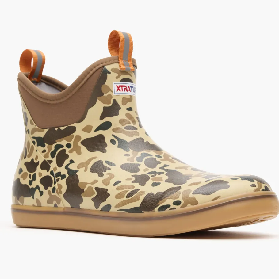XTRATUF Sport Fishing|All Boots|Men's 6 in Ankle Deck Boot