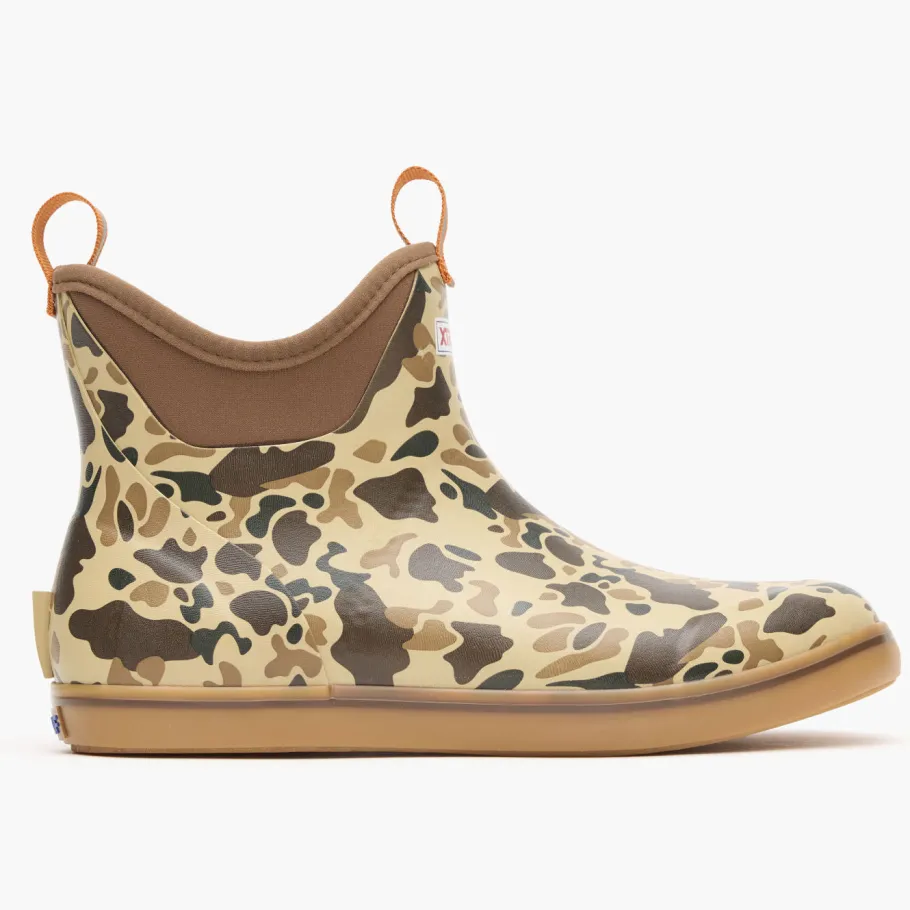 XTRATUF Sport Fishing|All Boots|Men's 6 in Ankle Deck Boot