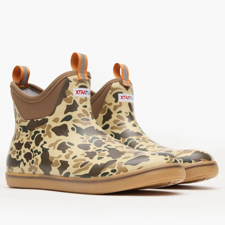XTRATUF Sport Fishing|All Boots|Men's 6 in Ankle Deck Boot