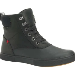 XTRATUF Sport Fishing|Leather|Men's 6 in Leather Lace Ankle Deck Boot