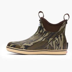 XTRATUF Sport Fishing|All Boots|Men's 6 in Mossy Oak™ Bottomland Ankle Deck Boot