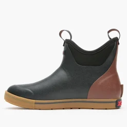 XTRATUF All Boots|Deck Boots|Men's Camp Fleece Lined 6 in Ankle Deck Boot