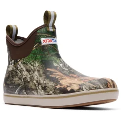 XTRATUF Sport Fishing|All Boots|Men's Mossy Oak® Country DNA 6 in Ankle Deck Boot