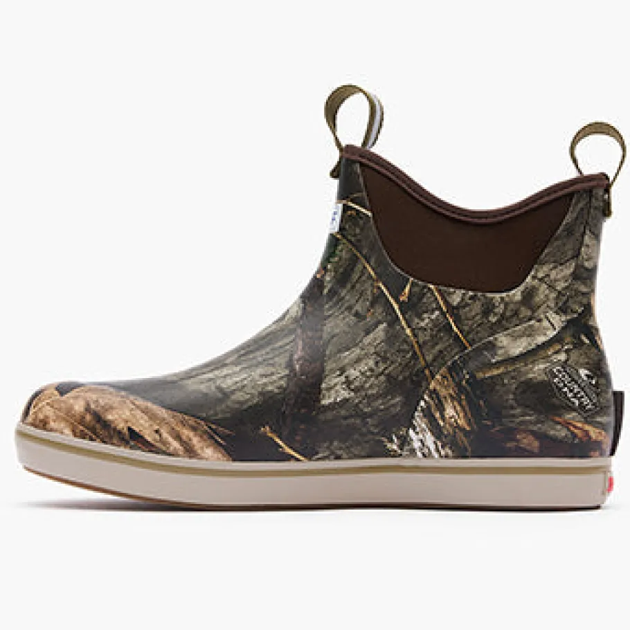 XTRATUF Sport Fishing|All Boots|Men's Mossy Oak® Country DNA 6 in Ankle Deck Boot