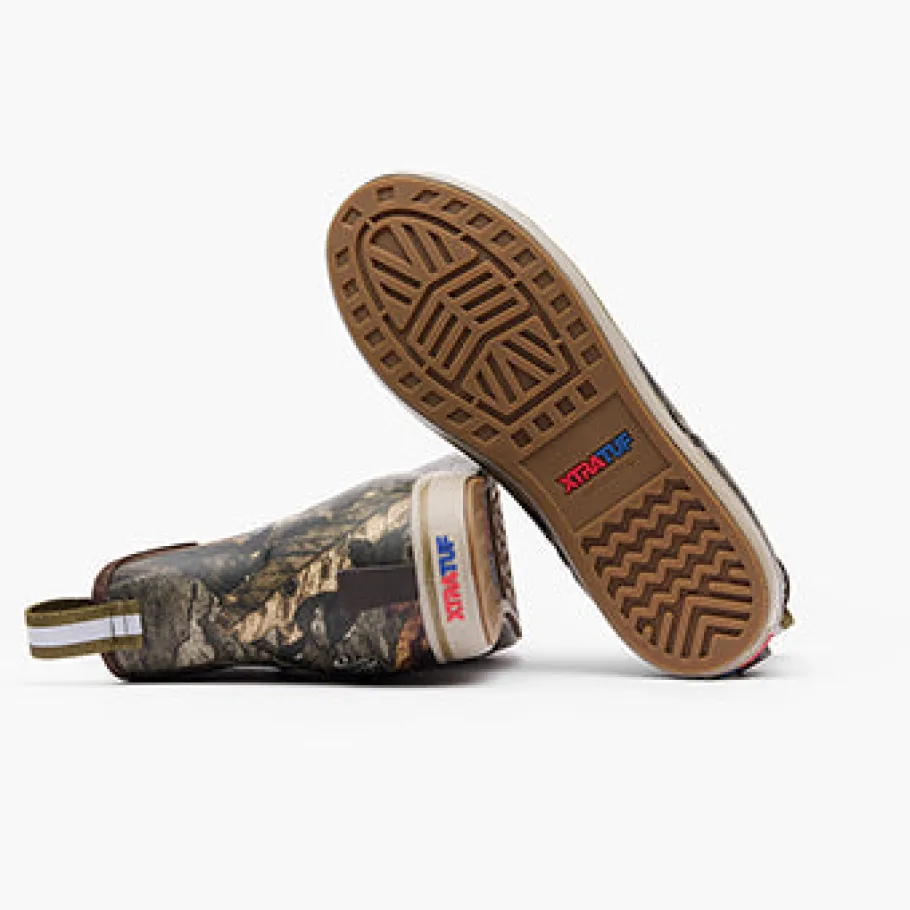 XTRATUF Sport Fishing|All Boots|Men's Mossy Oak® Country DNA 6 in Ankle Deck Boot