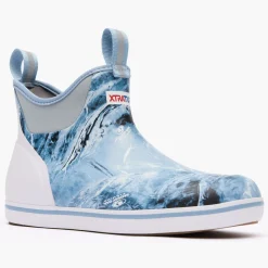 XTRATUF Sport Fishing|All Boots|Men's Mossy Oak® Elements Ankle Deck Boot