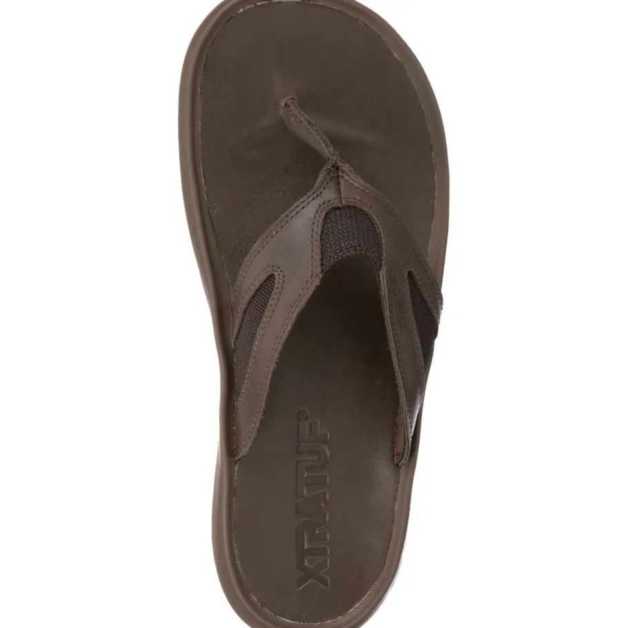 XTRATUF Lifestyle|Leather|Men's South Shore Leather Flip-Flop