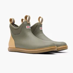 XTRATUF Sport Fishing|All Boots|Men's Trolling Pack Fleece Lined Ankle Deck Boot