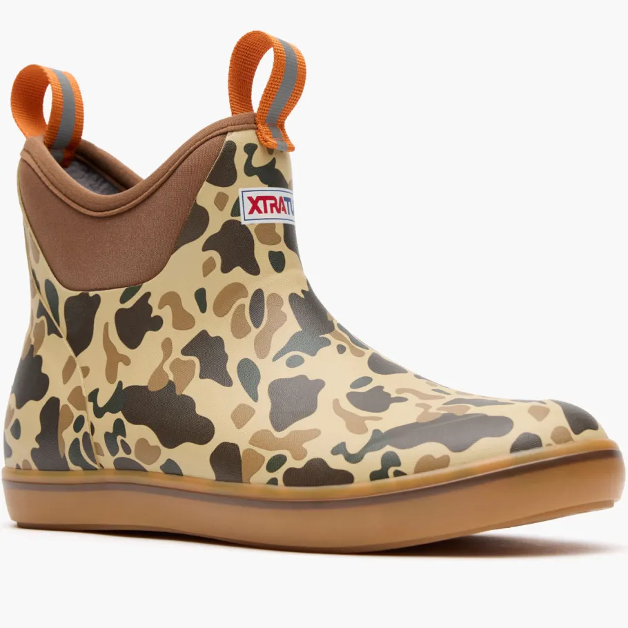 Women XTRATUF Sport Fishing|Deck Boots|Women's 6 in Ankle Deck Boot