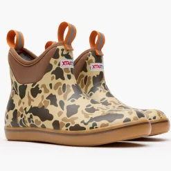 Women XTRATUF Sport Fishing|Deck Boots|Women's 6 in Ankle Deck Boot