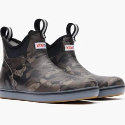 Women XTRATUF Lifestyle|Work|Women's 6 in Black Ankle Deck Boot