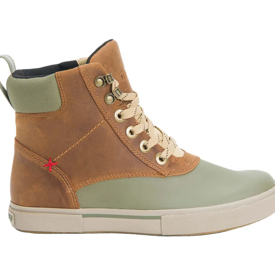 Women XTRATUF Lifestyle|Sport Fishing|Women's 6 in Leather Lace Ankle Deck Boot