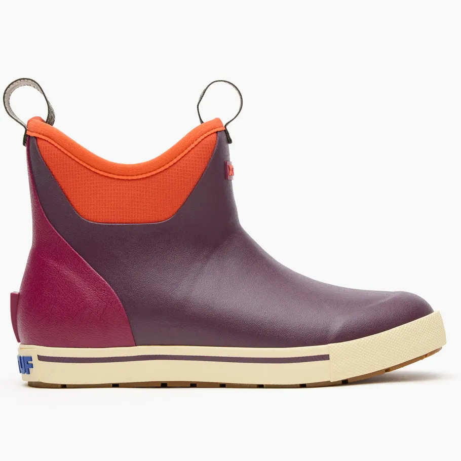 Women XTRATUF Camping|Sport Fishing|Women's Camp Fleece Lined 6 in Ankle Deck Boot