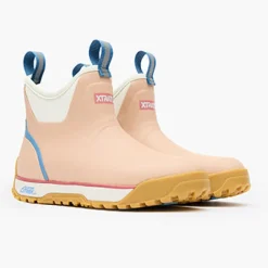 Women XTRATUF Lifestyle|Deck Boots|Women's Ice Fleece Lined Ankle Deck Boot